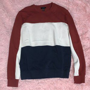 New Look Color Block Sweater Sz: S